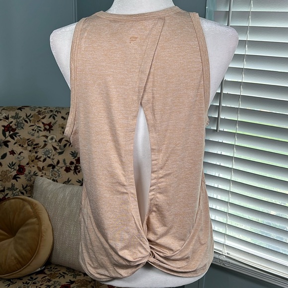 Fabletics tank top with open back and knot detail - Picture 3 of 12